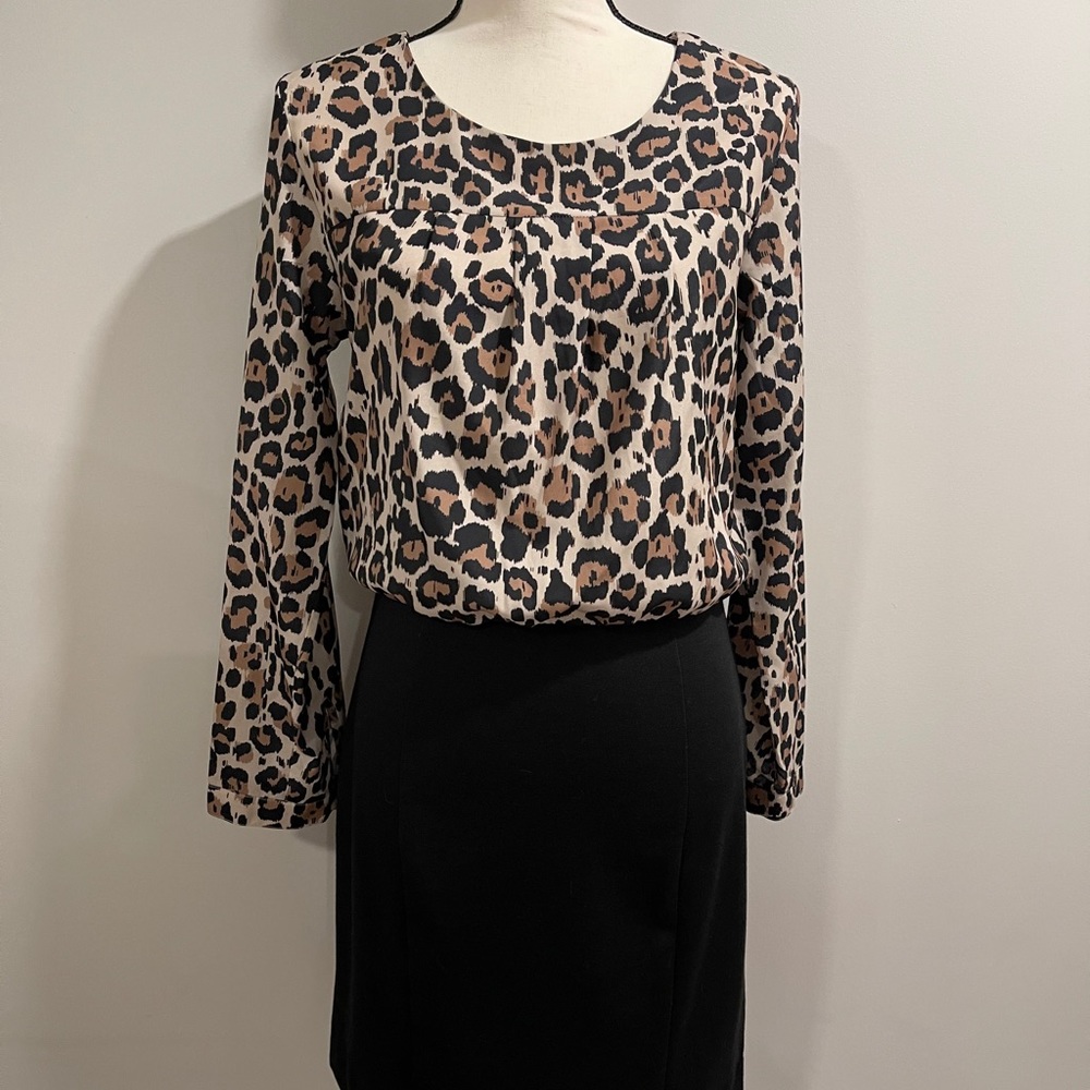 Banana Republic 8P Cheetah Print Dress